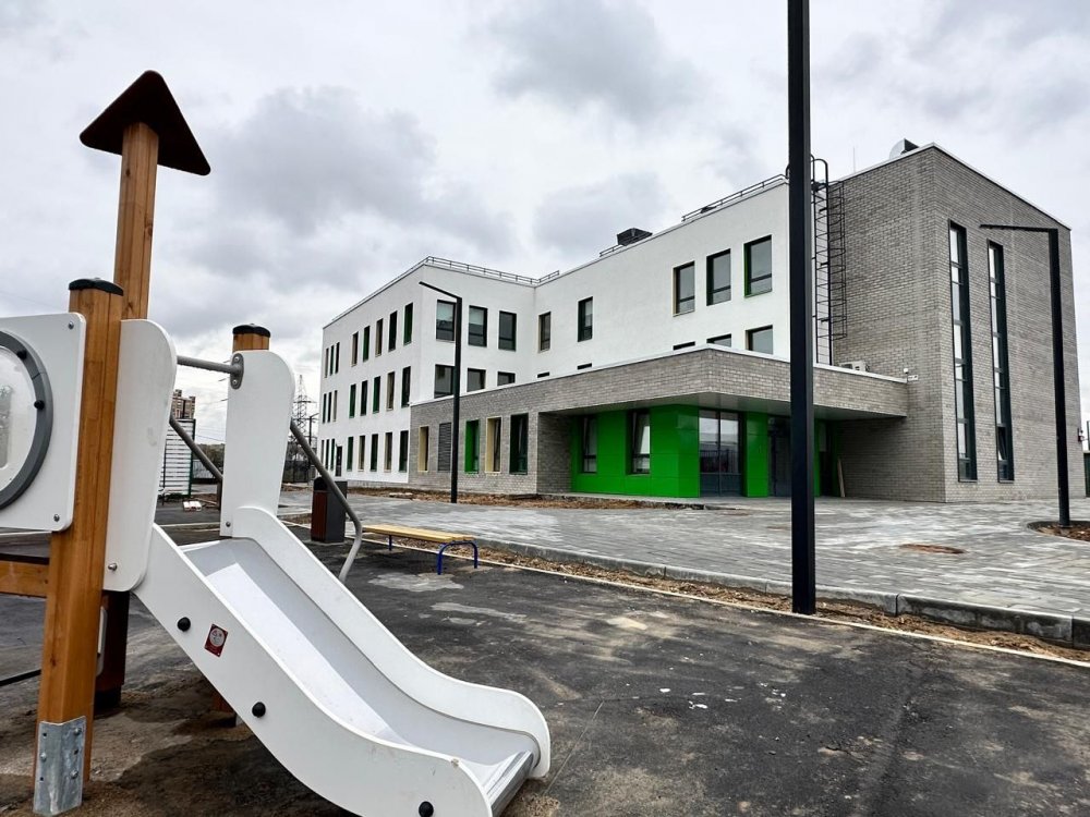 Построен и введен в эксплуатацию детский сад на 130 мест